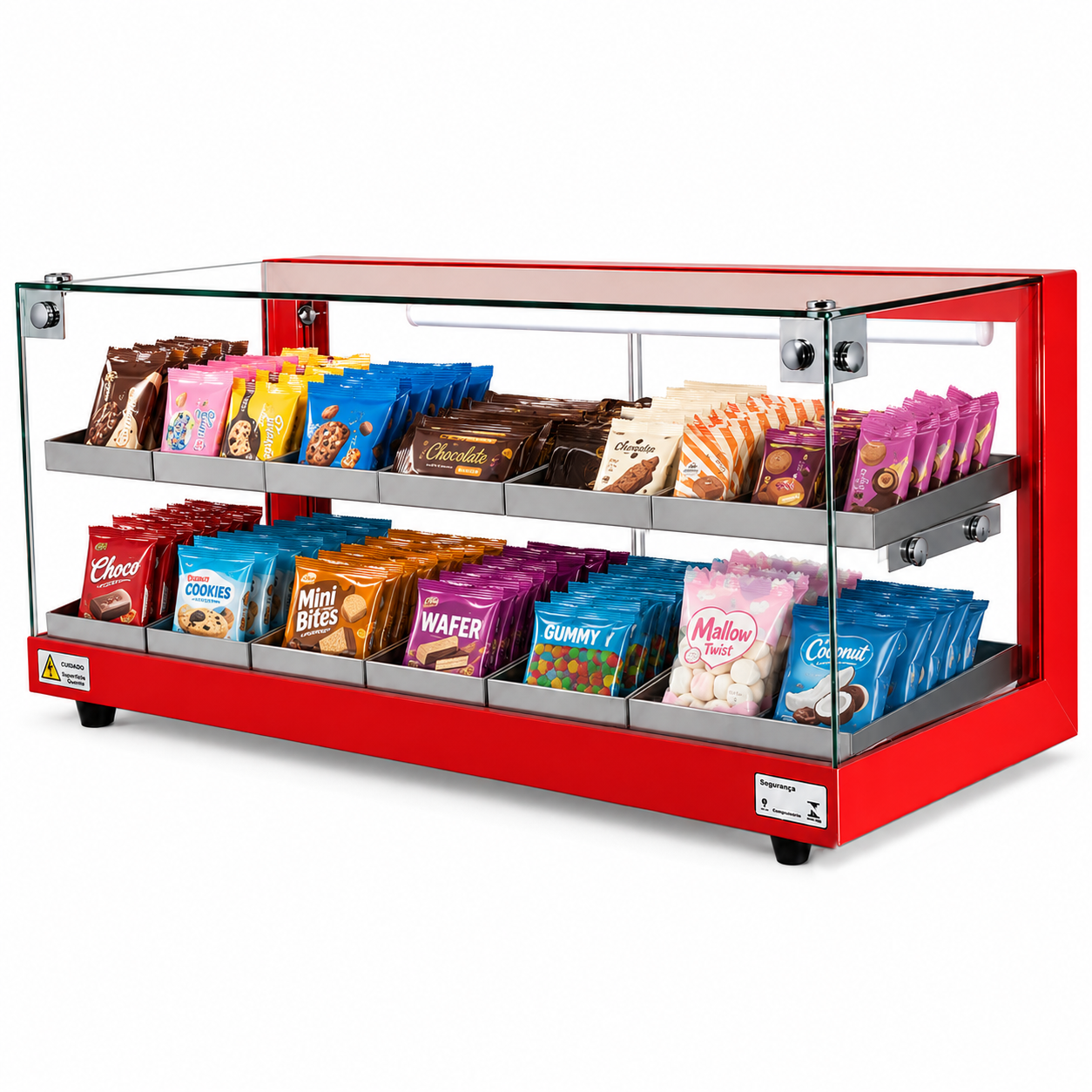 B-VND92 - Vitrine Neutra Beta Dupla 92cm ...