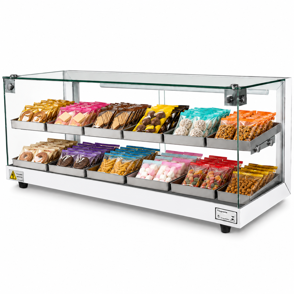 B-VND92 - Vitrine Neutra Beta Dupla 92cm ...